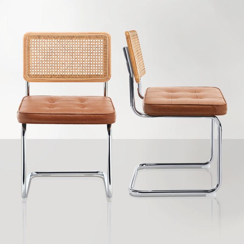 Aveon Upholstered Dining Chair, Brown