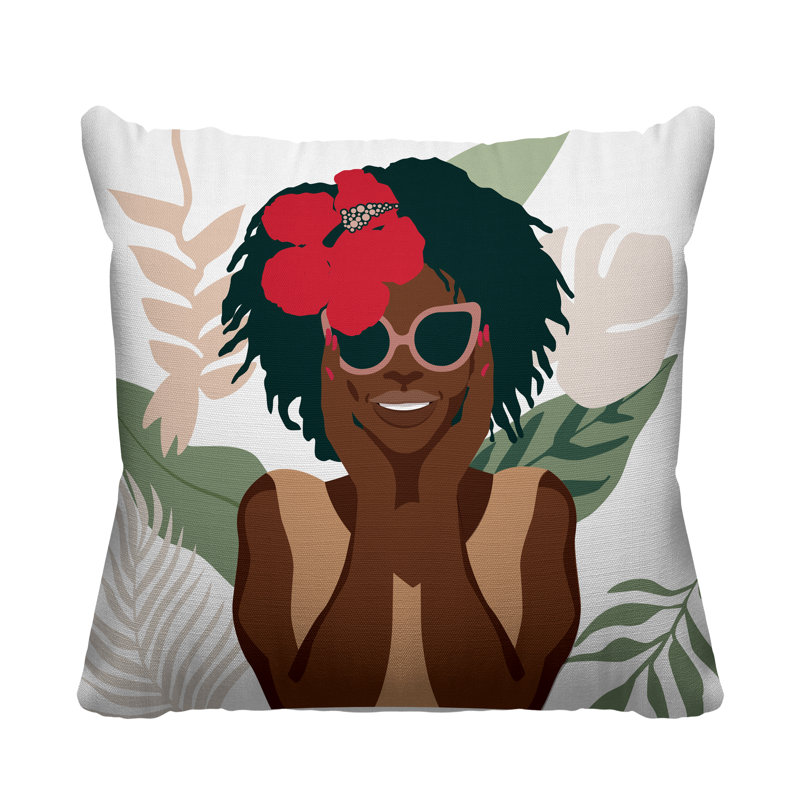 Housse de coussin d'intérieur Tamara, 20 po X 20 po