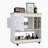 Wood Bar Cart
