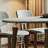 Sintered stone oval dining table set-1710937525
