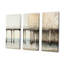 «Minimal Watercolor Pier Horizon III - Coastal Pier», ensemble de reproduction d'art mural-107756127-107756129
