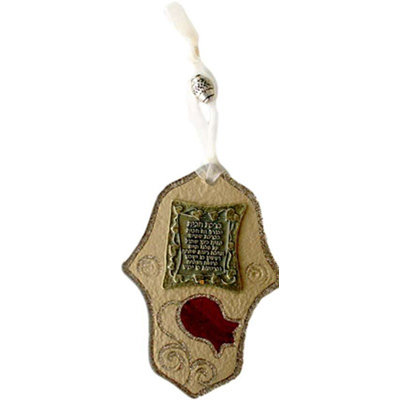 Glass Hamsa