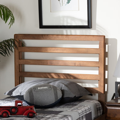 Effrem Slat Design Wood Headboard