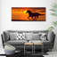 Sunset Horse - No Frame Print on Canvas