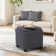Upholstered Storage Ottoman – Multi-Functional Footrest & Hidden Storage