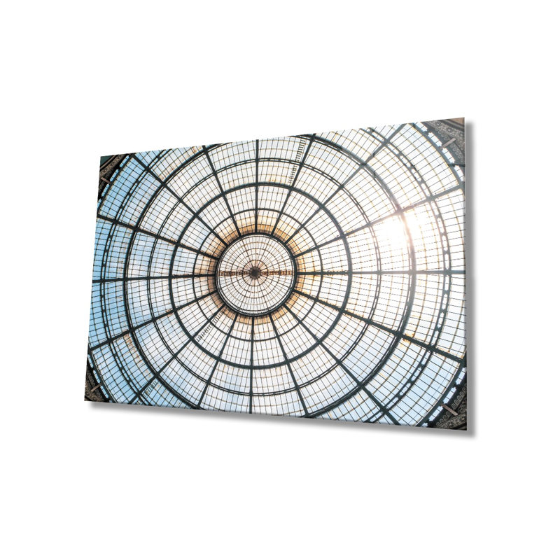 Élégante peinture décorative en verre trempé 18,1 po x 28,3 po | 100% verre trempé, épaisseur: 0,16 pouce | Superbe œuvre d'art pour la décoration intérieure, le salon et les espaces de bureau, durable et facile à nettoyer