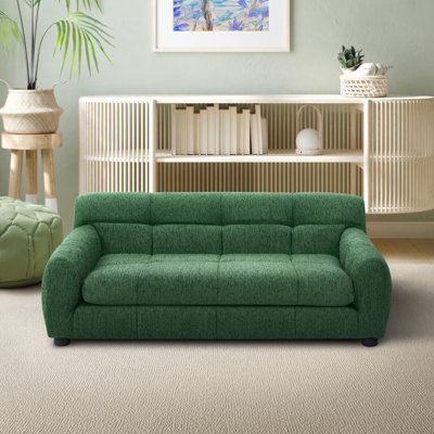 Canapé moderne pour animaux avec dossier et accoudoirs - Canapé doux et confortable pour petits et moyens chiens