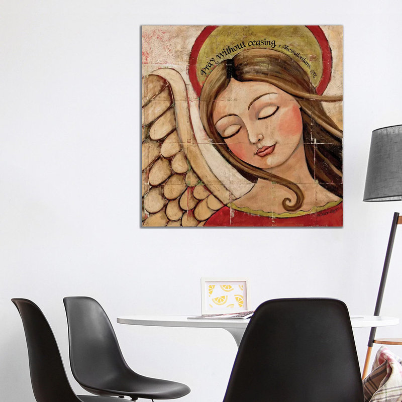 Pray Without Ceasing by Teresa Kogut - Print on Canvas, Wrapped Canvas, 93.98 cm H x 93.98 cm W x 1.91 cm D