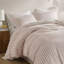 Ensemble de couette pour grand lit 3 pièces terre cuite-128367529