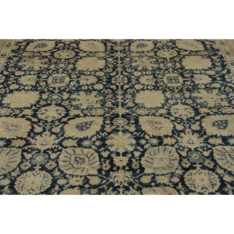 Tapis à motif de teinture végétale Ziegler 8 x 10