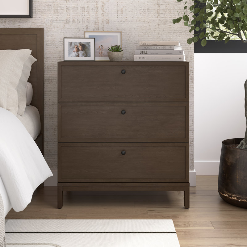 Almodovar 3 Drawer Dresser, Bedroom Furniture