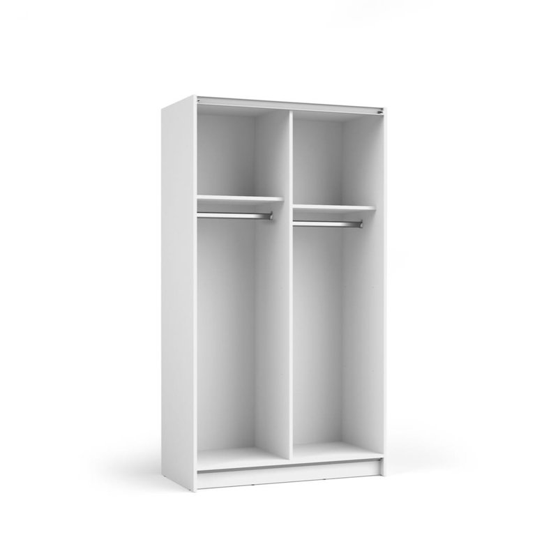 Takenya 2 Door Manufactured Wood Wardrobe, White