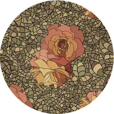 Performance Wool Floral Indoor Rug