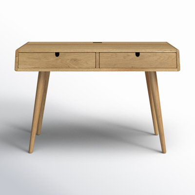 Evins Solid Wood Writing Desk