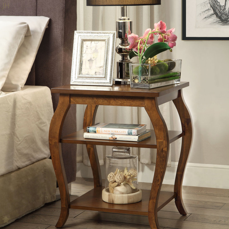 Table d'appoint Becci, Brun