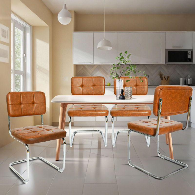 Ensemble de 4 chaises de salle à manger Ivy Bronx