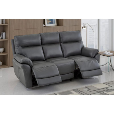 Hufford 3 Seater Electric Reclining Sofa