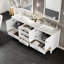Ensemble de meuble-lavabo double avec comptoir 84 po x P 22 po Euen-1020768625