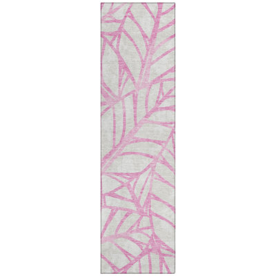Neysa Washable Floral Indoor / Outdoor Rug