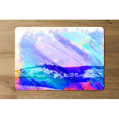 Darianna Polyester-Coated Hardboard No Pattern Rectangle Placemat