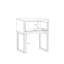 45.2cm W Manufactured Wood Bedside Table