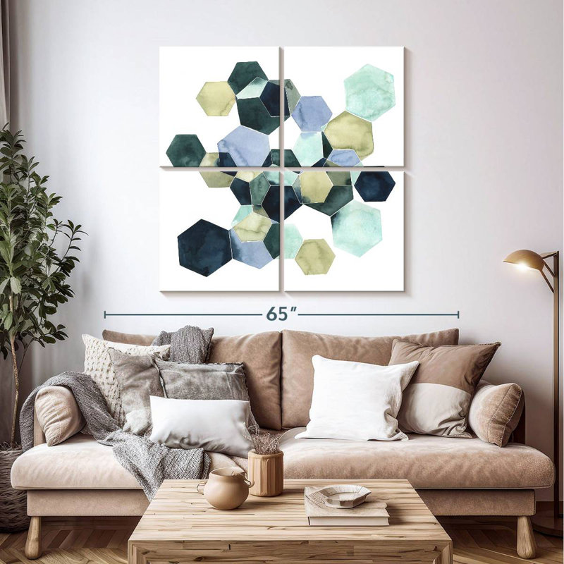 Crystallize I, 45" H x 45" W