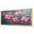 Toile avec cadre flottant or