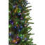 Carmel Slim Green Pine Trees Artificial Christmas Tree with 550 with Colored and White LED String Lights-380170527