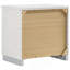 Ensemble de chambre avec grand lit 4 pièces blanc brillant-967328401-967328400
