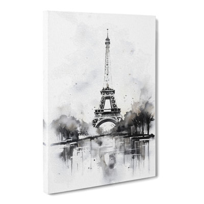 Eiffel Tower Gestural - Print