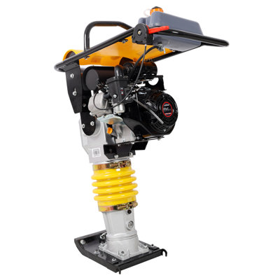 7HP Gas-Powered Jumping Jack Tamper Rammer Compactor for Soil and Asphalt