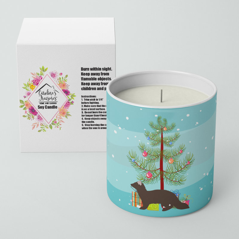 Bougie décorative Sable Marten Christmas 10 oz