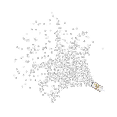 Push Up Confetti Poppers - Pack of 12