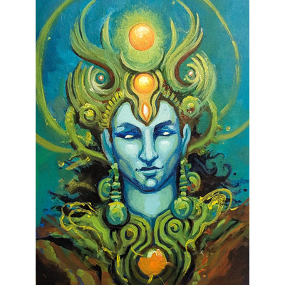 Evolution Of Thoughts | Acrylic On Canvas | By Prasad P Mahale