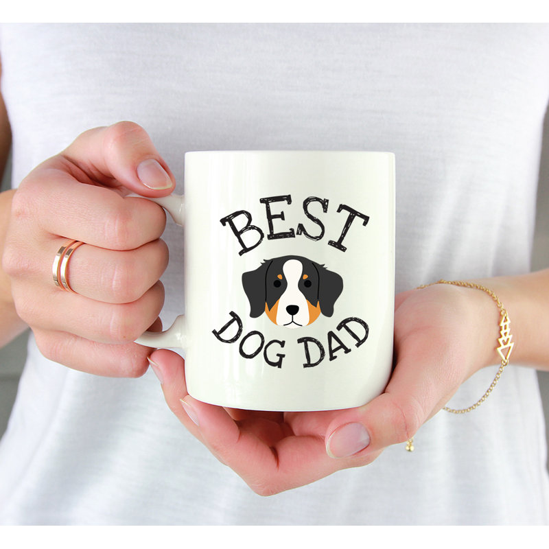 Tasse à café Best Dog Dad, Golden retriever