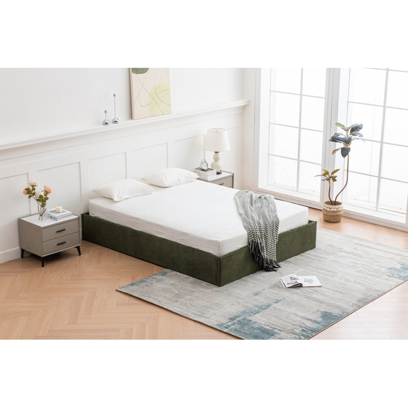 Lit plateforme avec rangement Aristedes, Tortue, Double