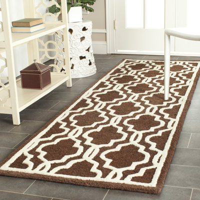 Cannen Hand Tufted Wool Geometric Rug