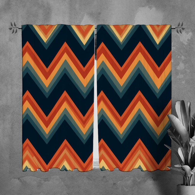 Paire de rideaux obscurcissant en polyester Juliaanne, L 20 po x L 82 po