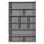 Lit superposé simple au-dessus de simple avec 2 tiroirs et armoire à couches multiples