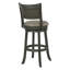 Tabouret de bar pivotant 30 po Gabryele-1333852841