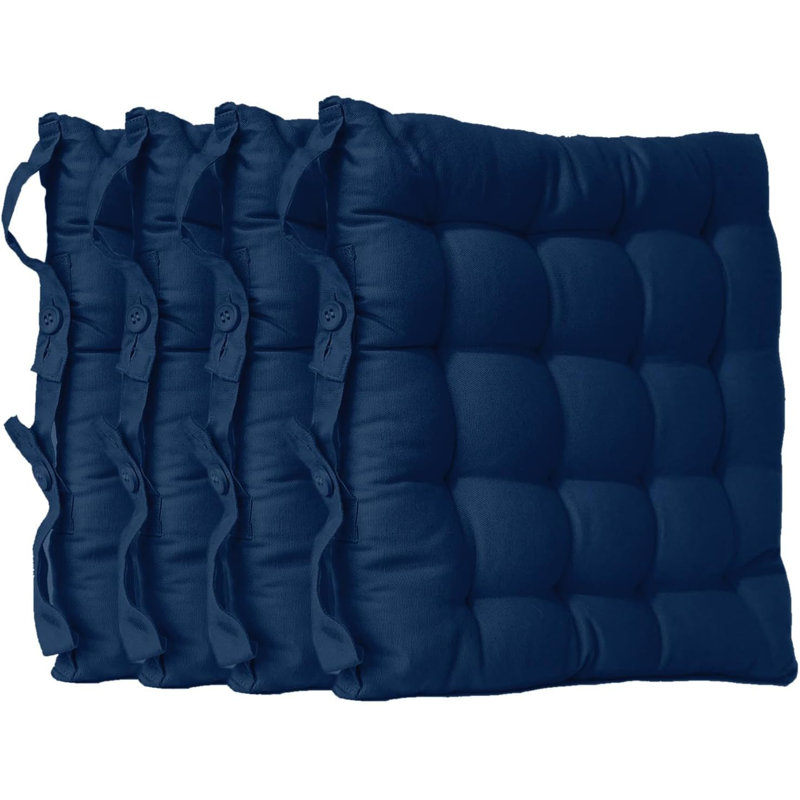 Chair Pad Cushion, Navy