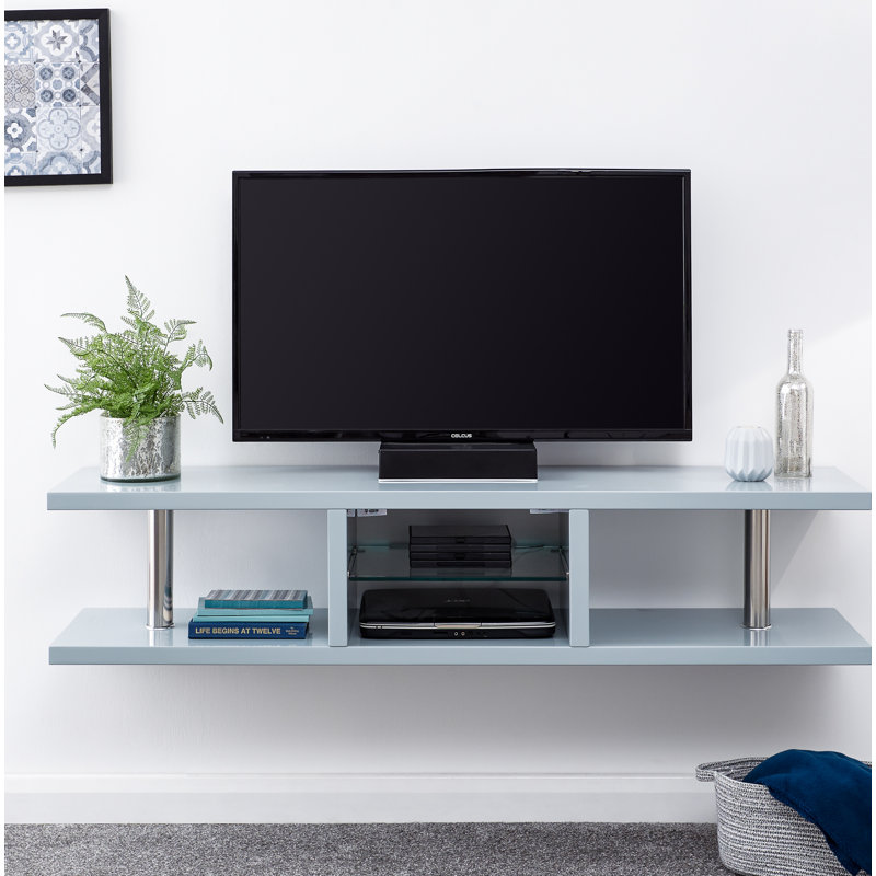 Adelia TV Stand for TVs up to 65", Grey