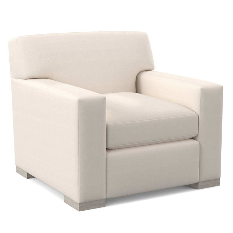 Fauteuil Elkins, Ivoire de Venise, Bisque