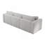 Comfortable 3-Person Modular Sofa With Practical Storage And Stylish Design