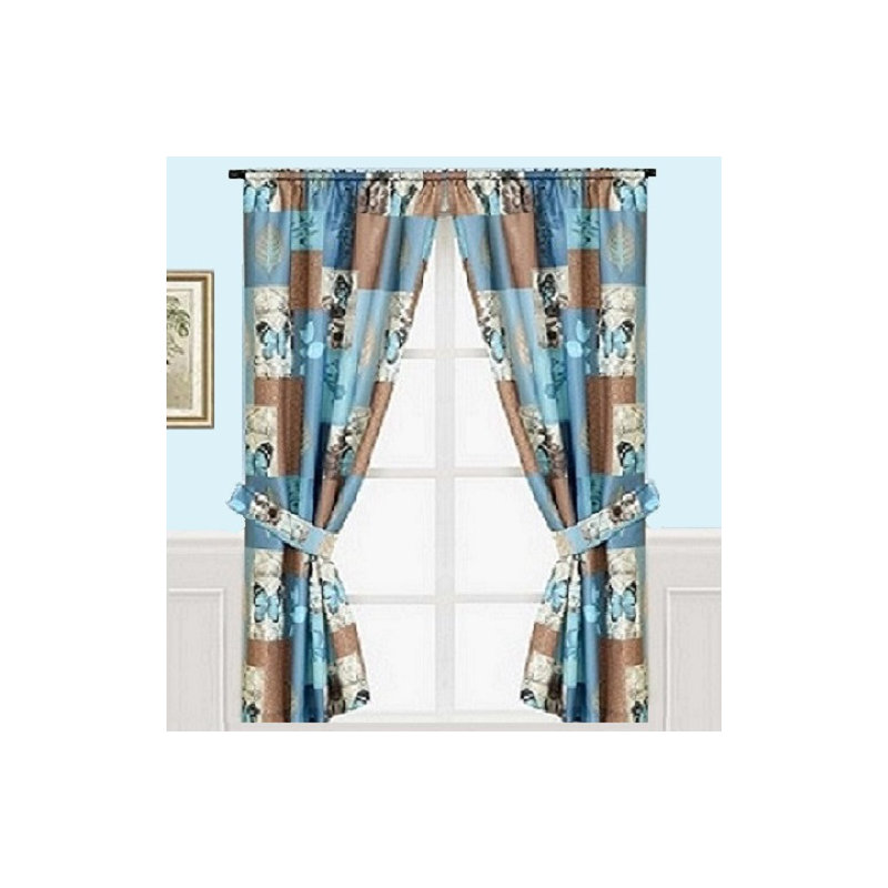 Nate Sheer Curtain Pair