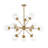 Arisai Andreau 12-Light Dimmable Sputnik Sphere Chandelier-80314077-80314066