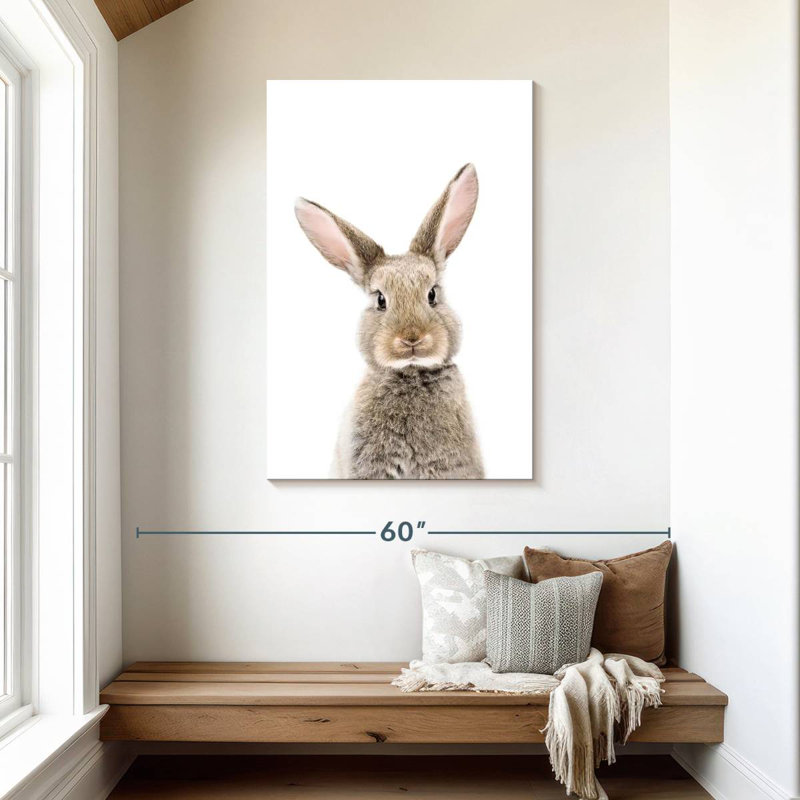 Petit lapin Brampt, H 45 po x l 30 po