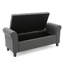 Banc de rangement en tissu Dionigio-285704572