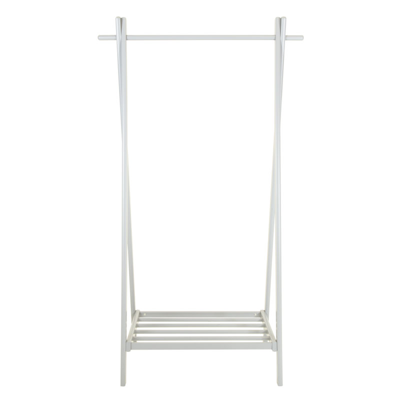 Clothing Rack, 151cm H x 89cm W x 50cm D, White