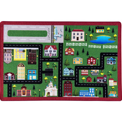 Tapis de qualité supérieure (52,4 x 74,8 pouces), 100% polyamide, hauteur de poils de 6 mm | Antibactérien, antidérapant, dessous lavable à la machine | Idéal pour le salon, la chambre à coucher et les endroits très passants, conception douce et durable